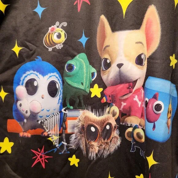 Unbranded Kid's 2 Piece Shirt/Short Set Lucas the Spider and Friends Size 140 - Picture 2 of 6